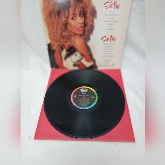 VTG. Tina Turner "Break Every Rule" LP 1986 - Picture 3 of 6